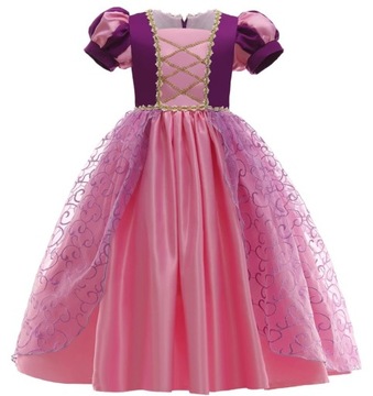 ПЛАТЬЕ РАПУНЦЕЛЬ КОСТЮМ TWISTED НАРЯД 128/134