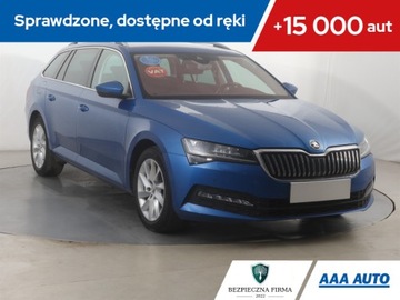 Skoda Superb III Kombi Facelifting 2.0 TSI 190KM 2020 Skoda Superb 2.0 TSI, Salon Polska, 1. Właściciel