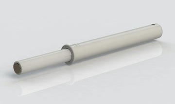 БАМПЕР HAFELE PUSH, ДЛИННЫЙ СЕРЫЙ С МАГНИТОМ + ПЛАСТИНКА