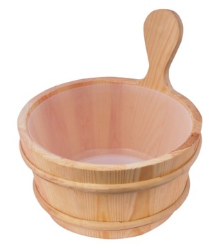 Sauna Ceber do sauny wiadro z wkładem Sawo 4 L