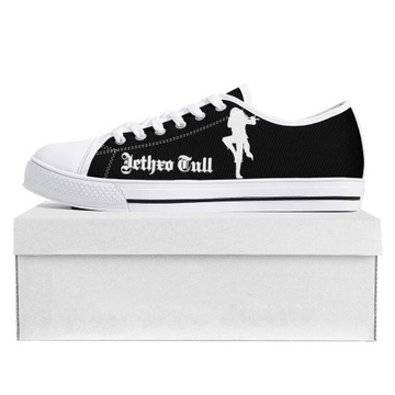 Płócienne niskie trampki Jethro Tull Folk Band Low Top buty sportowe mężczy