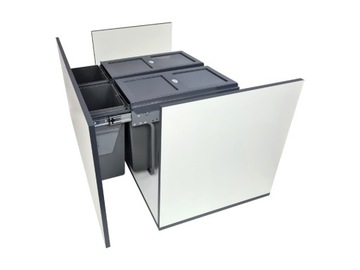 БАК ДЛЯ МУСОРА 10Л+10Л+10Л БЕСШУМНОЕ ЗАКРЫТИЕ