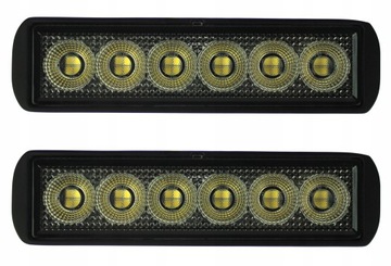 LAMPA ROBOCZA HALOGEN 24 LED 12V 24V LEDOWA SZPERACZ OSRAM 24W IP68