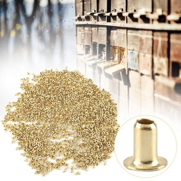 Люверсы для проволоки в рамке, гильзы, люверсы для кабеля, пчелиные рамки 1000 шт.