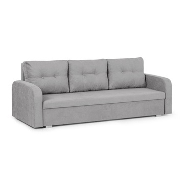 Sofa kanapa 3 os z funkcją spania BERLIN szary