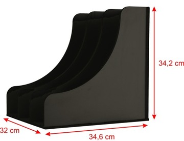 ПОЛКА ДЛЯ ВИНИЛОВЫХ ПЛАСТИНОК, ВИНИЛОВЫЙ ОРГАНАЙЗЕР, 75 ПЛАСТИНОК