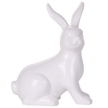 ZAJĄCZEK CERAMICZNY WIELKANOCNY ZAJĄC FIGURKA