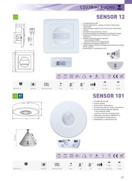 ПОТОЛОЧНЫЙ PIR ДАТЧИК ДВИЖЕНИЯ IP65 ДАТЧИК 101