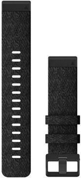 Garmin Pasek do zegarka QuickFit 22 Fioletowo-czarny nylonowy 010-12863-07
