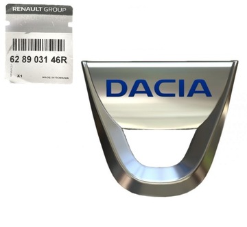 Эмблема ЗНАЧОК ЛОГОТИП спереди Dacia Sandero, Duster НОВЫЙ ОРИГИНАЛ