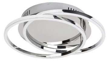 Nowoczesna lampa sufitowa chrom LED 30W SELENA 2184 Rabalux