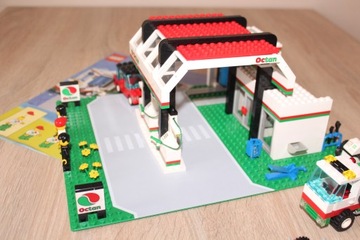 LEGO CITY TOWN 6472 OCTAN STACJA BENZYNOWA UNIKAT INSTRUKCJA