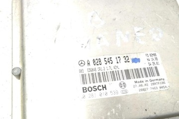 JEDNOTKA MOTORU ECU MERCEDES-BENZ VANEO (414) A0285451732 1.7L DIESEL 67KW