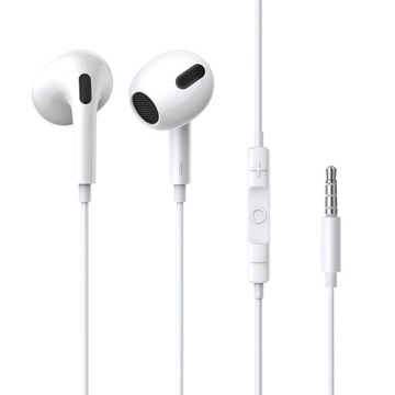 BASEUS SŁUCHAWKI DOUSZNE Z MIKROFONEM MINI JACK 3.5MM PRZEWODOWE KABEL 1.1M