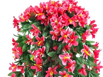 Pelargonie Liljowiec Pelargonia Surfinie Sztuczne Kwiaty na Balkon 4 szt
