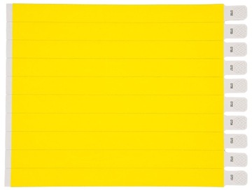 Браслет TYVEK UV желтый 19мм 500 шт.