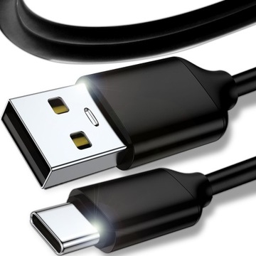 SZYBKI MOCNY DŁUGI GRUBY USB C TYPE C TYP-C SZYBKIE ŁADOWANIE QC 3.0 1M