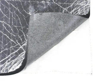 Mata wygłuszająca z podkładem aluminiowym 25 mm