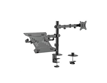 Uchwyt na monitor i laptop, Standard VESA, ramię na monitor, podstawka pod