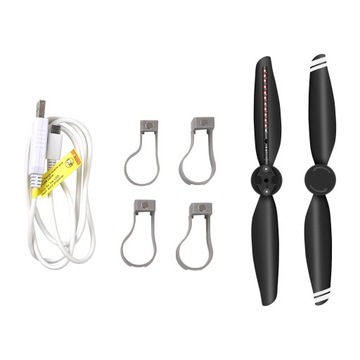 2 sztuki LED Lights Flash Propeller CW CCW Rekwizy