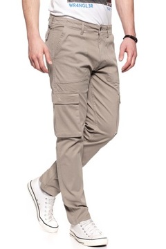 WRANGLER CARGO PANTS SPODNIE MATERIAŁOWE W30 L34