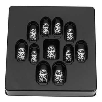 ФРАНЦУЗСКИЕ НАКЛЕЙКИ ДЛЯ НОГТЕЙ ГЕЛЕВЫЕ НАКЛЕЙКИ НОГТИ LEOPARD AR