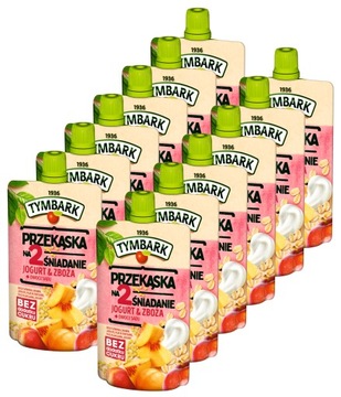 Фруктовый мусс Tymbark для завтрака на двоих MIX SET 60х 100г