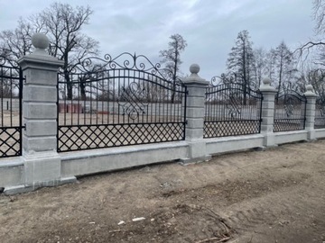 ЗАБОРЫ УСАДЬБЫ, СТОЛБЫ, ПРОЛЕТЫ, МЕТАЛЛ/ВОРОТА
