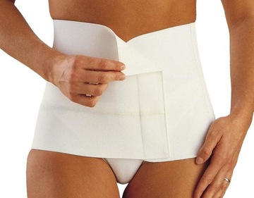 SCUDOTEX BIAŁY PAS ELASTYCZNY 120-150 CM