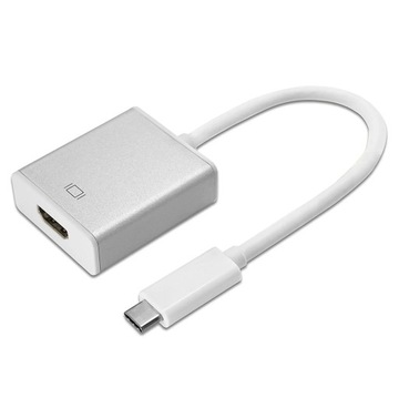 Адаптер Maclean USB Type-C, HDMI 1080p, 4k, 30 Гц, HDCP 2.2, металлический корпус M