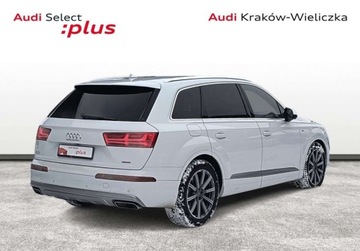 Audi Q7 II SUV 3.0 TDI 272KM 2017 Audi Q7 Salon PL Bezwypadek Pneumatyka 2x S-Line Matrix ACC Bose 7 os, zdjęcie 4