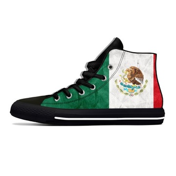 espadryle Meksyk meksykańska flaga patriotyczne fa