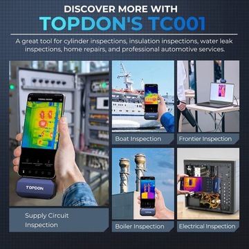 Тепловизионная камера Topdon для Apple iPhone iPad iOS