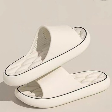 KLAPKI DAMSKIE LEKKIE PIANKOWE BASENOWE BUTY PLAŻOWE NA PLAŻĘ BASEN 40/41