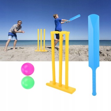 ПЛАСТИКОВЫЙ КОМПЛЕКТ ДЛЯ УЛИЧНОГО КРИКЕТА