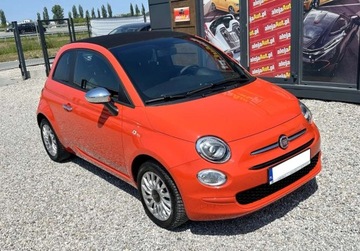 Fiat 500 II CC Seria 4 1.0 mHEV 70KM 2023 Fiat 500 500 Cabrio 1.0 HYB 70 KM Salon PL 1 WLASC 2023r 4.000 km Warsza, zdjęcie 2