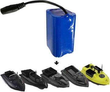 Łódka zanętowa inny01039 BATERIA AKUMULATOR ŁÓDKI ZANĘTOWEJ 7,4V 5200MAH !