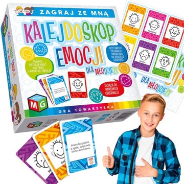 GRA KALEJDOSKOP EMOCJI DLA MŁODZIEŻY Multigra EMOCJE TOLERANCJA EMPATIA TUS