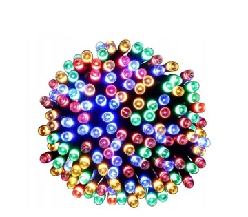 Lampki choinkowe 500 LED kolorowe 50 m