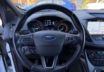 Ford Kuga II SUV Facelifting 2.0 TDCi 150KM 2017 Ford Kuga ST-lineZAREJESTROWANY navi SKORAALCANTARA gwarancjabezwypadkowa, zdjęcie 21