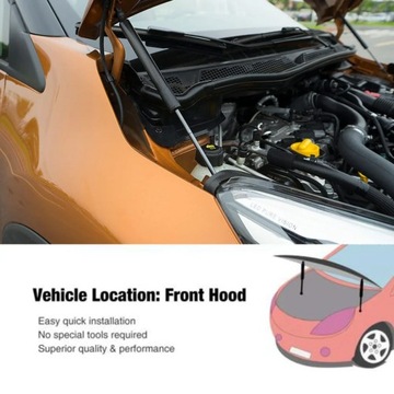 Газовая пружина для Toyota RAV4 RAV 4 19-24, передний капот, модифицированные газовые стойки