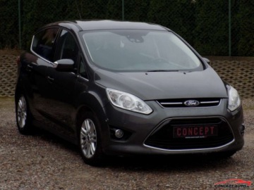 Ford C-MAX II Minivan 1.0 EcoBoost 125KM 2015 Ford C-MAX TITANIUM Kamera Navi ParkAssist LineAssist Keyless Benzyna 125KM, zdjęcie 3