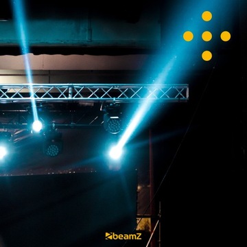 Ruchoma głowa LED SMD RGBW DMX IP20 Beamz
