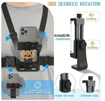 НАРУЖНЫЙ ДЕРЖАТЕЛЬ ДЛЯ ТЕЛЕФОНА И GOPRO-КАМЕРЫ