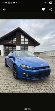 Volkswagen Scirocco III Coupe 1.4 TSI 122KM 2009 Volkswagen Scirocco 1.4Benzynkasuper stanprosto z Niemiec 1.4 Benzyna