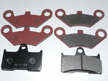 КОМПЛЕКТ ТОРМОЗНЫХ КОЛОДОК CF MOTO 800 ПЕРЕДНИЕ ЗАДНИЕ