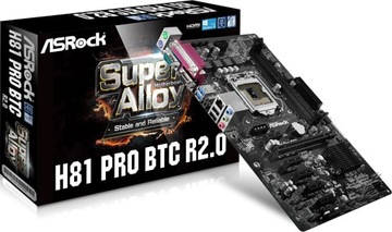 Płyta główna ASRock H81 Pro BTC R2.0 ATX