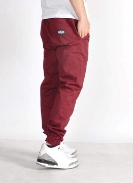 Spodnie M Bossline Cut Jogger Bordowe joggery