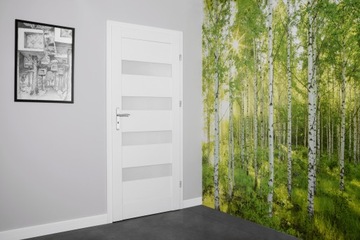 Белый плинтус МДФ 60 х 12 мм