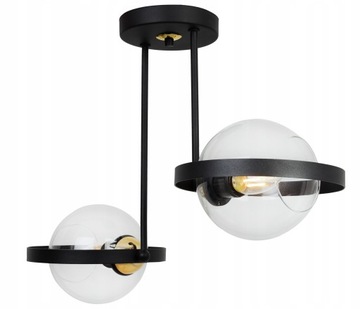 Lampa Wisząca Nowoczesna Sufitowa Szklana Klosz
